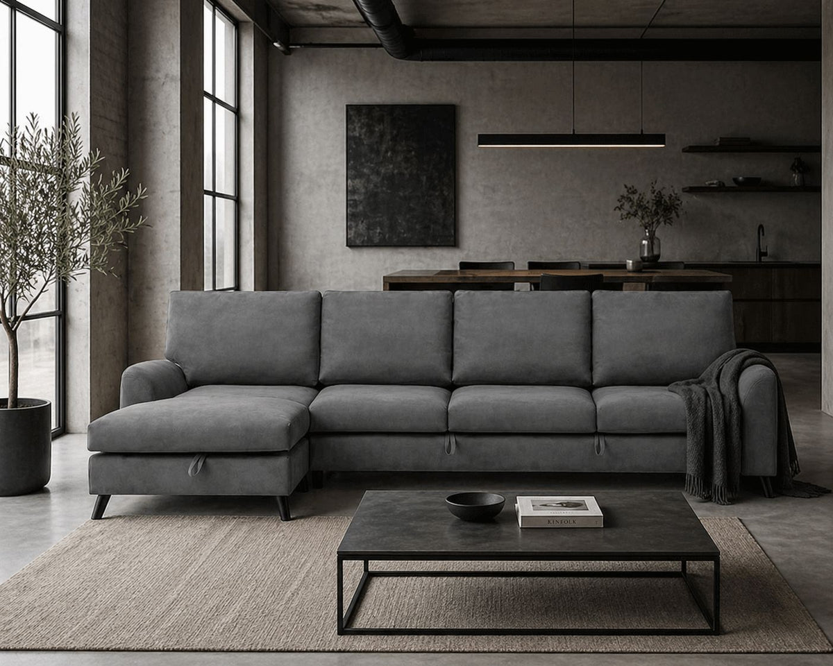 Soft Nord Merlin Sleeping Sofa (Corner Chaiselongue XL)