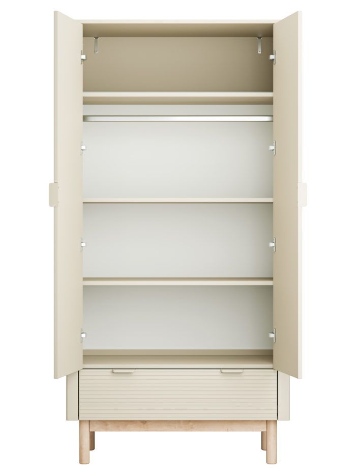 Clothes cabinet with 2 doors (Stripe collection)