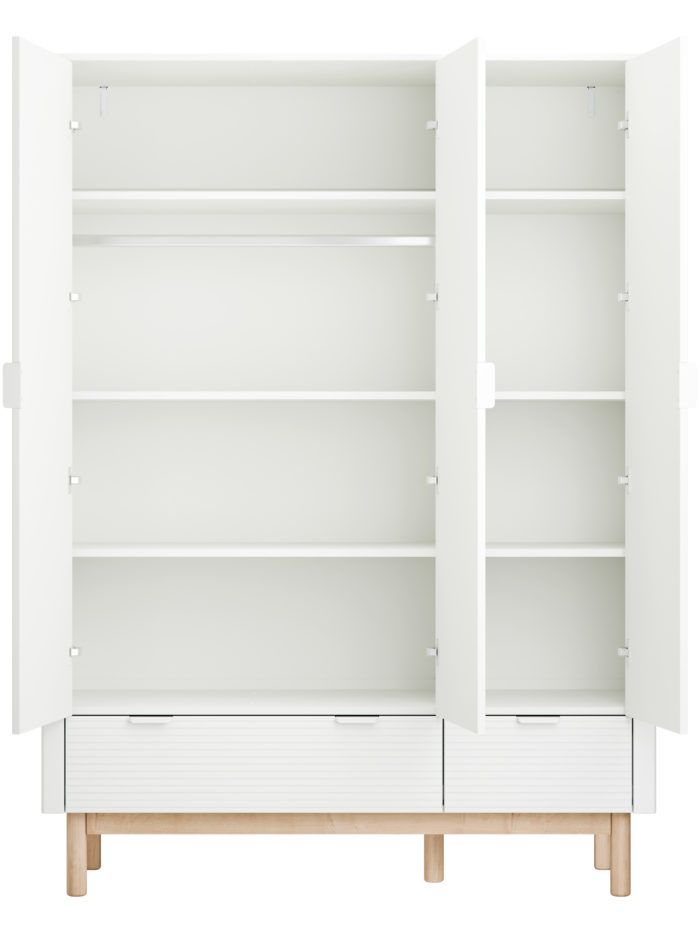 Clothes cabinet with 3 doors (Stripe collection)