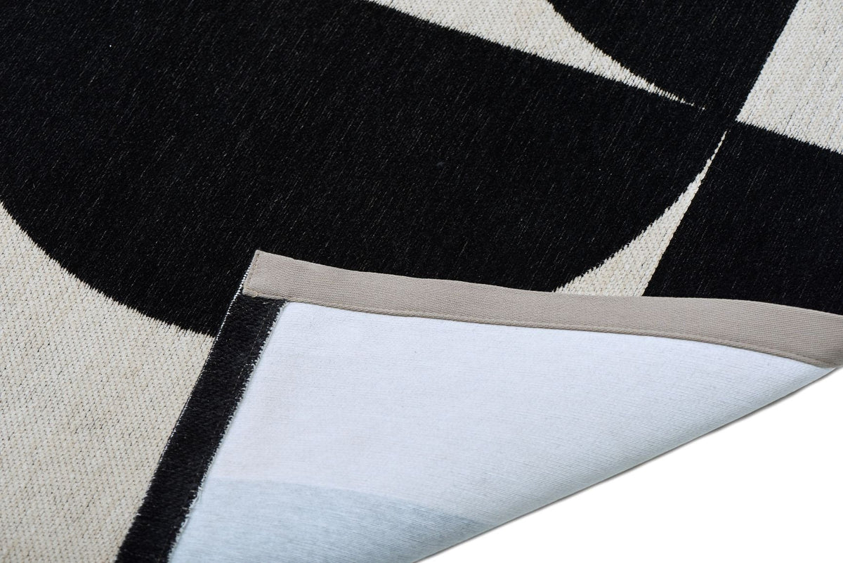 Rug MONO WHITE (Art Deco Collection)