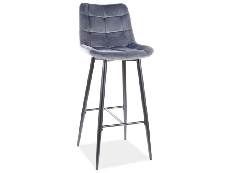 Bar chair Pearl H-1 (Velvet)