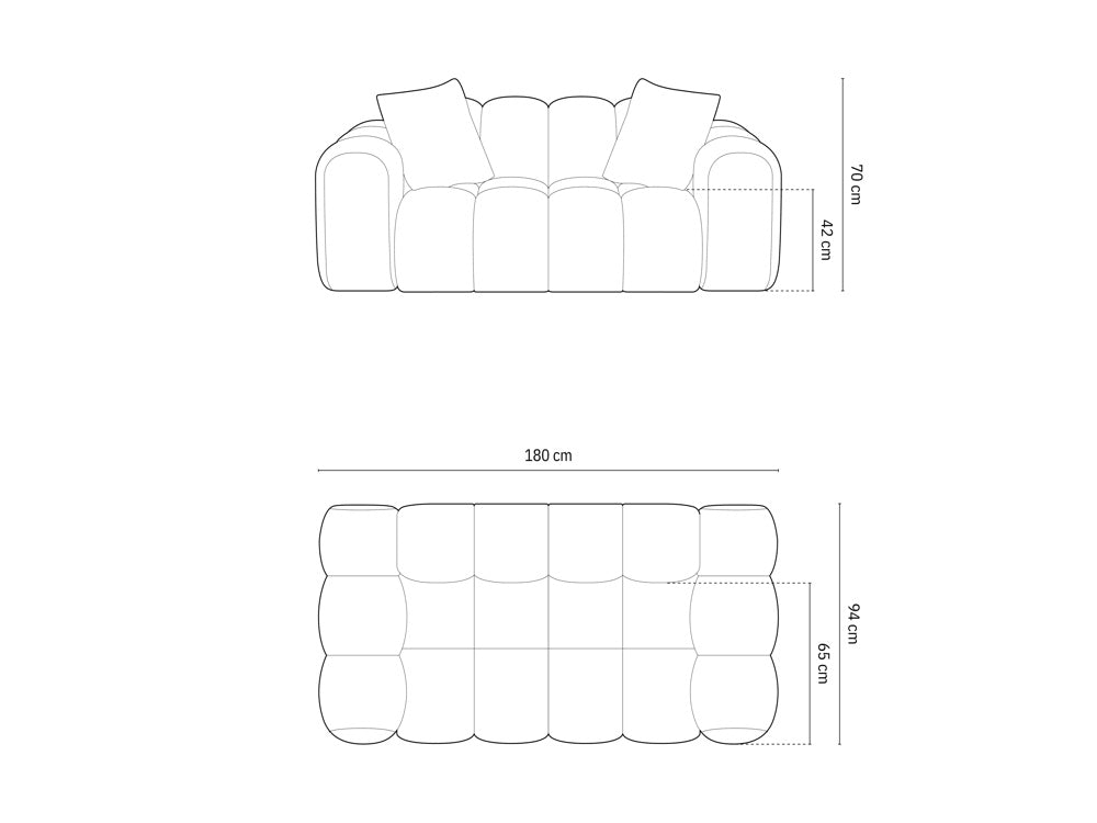 Sofa Puffie (Double)