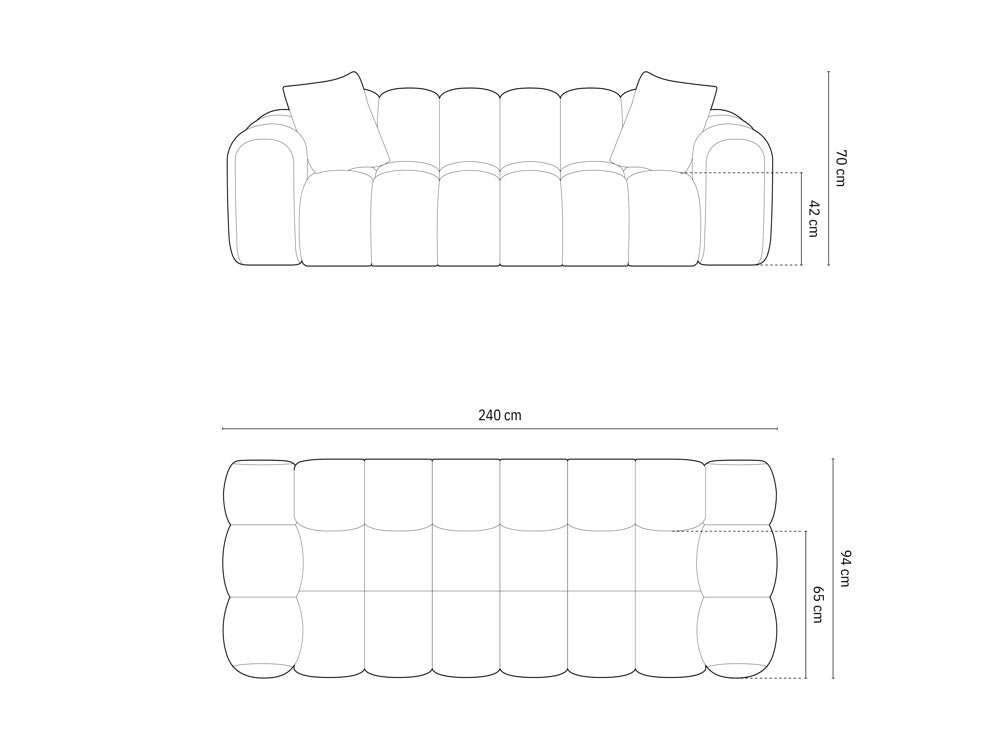 Sofa Puffie (Four-seater)