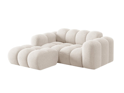 Sofa Puffie (Short corner, mini)(With pouf)