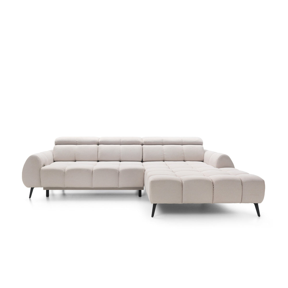 Sofá rinconero PUSZMAN PIANO con asiento extensible eléctrico — Soft Room, Costa del Sol, España
