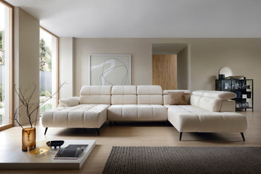 PUSZMAN GENOVA III corner sofa with electric seat extension — view 2