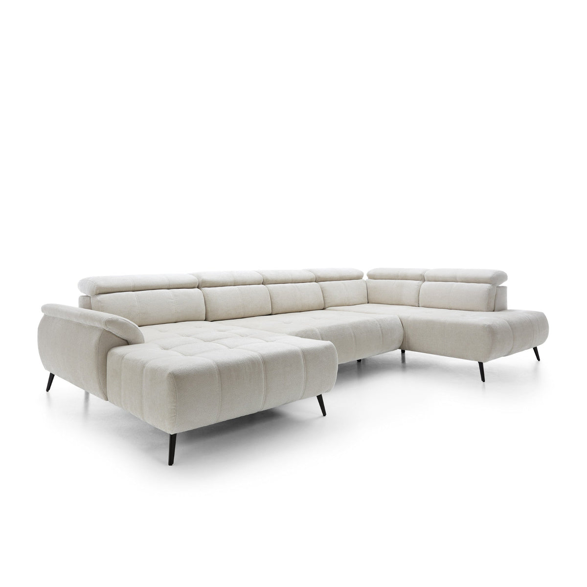 PUSZMAN GENOVA III corner sofa with electric seat extension — view 4