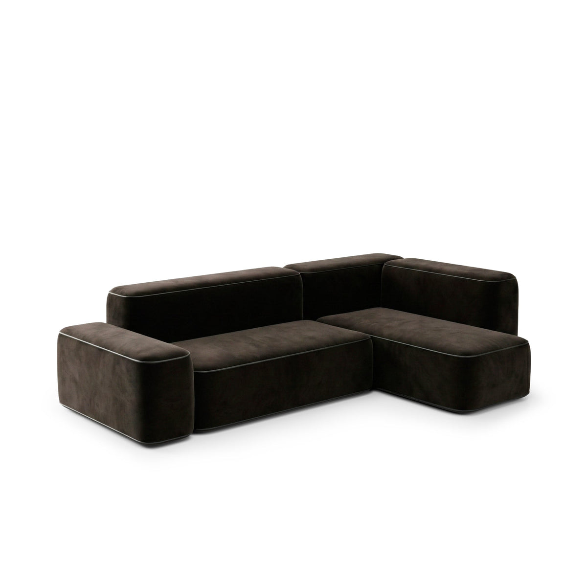 Sofá rinconero PUSZMAN KYOTO — LB105-140-HB140-HB105-140-HB105 — vista 2