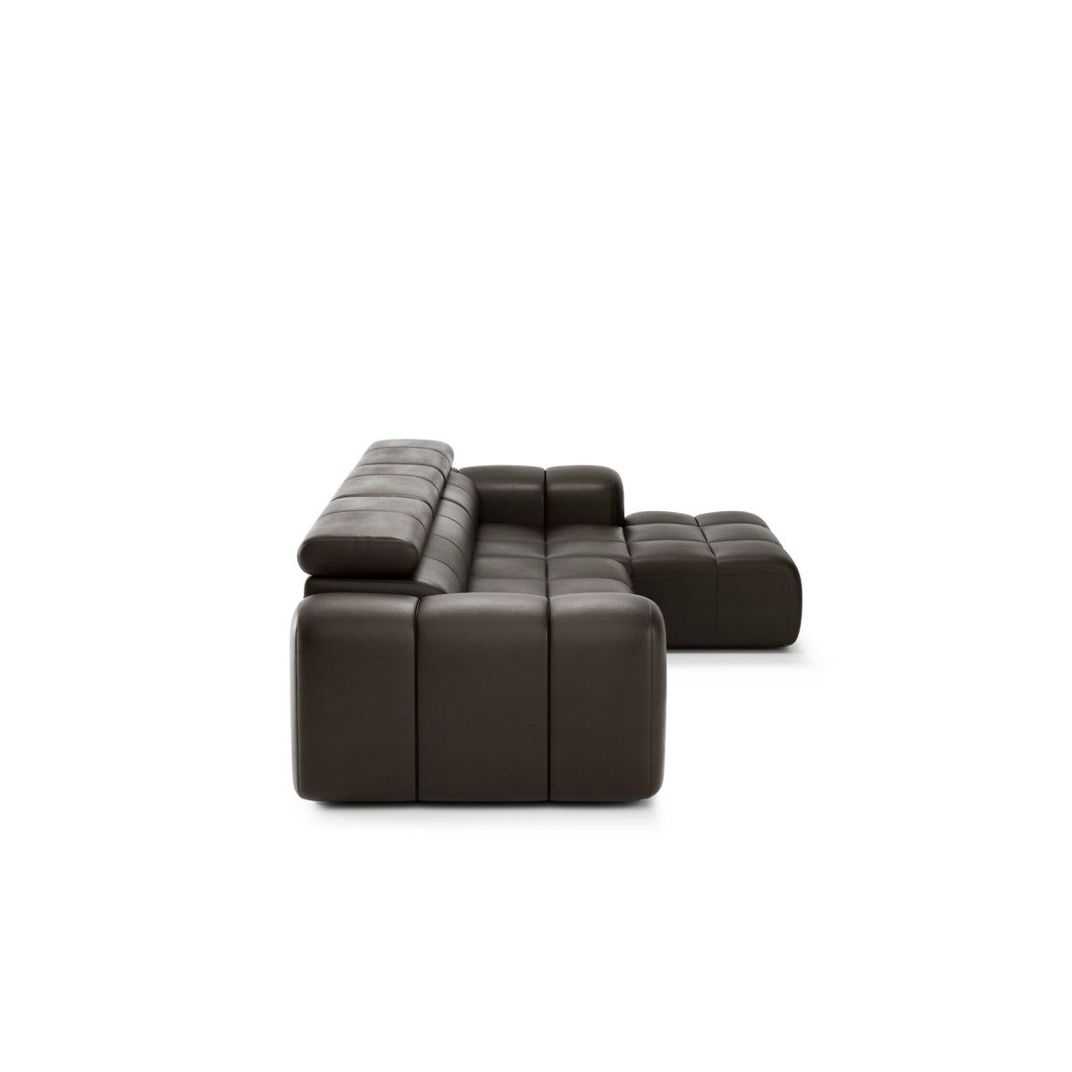 PUSZMAN BLOOM corner sofa with electric seat extension — A2E-LA — view 3