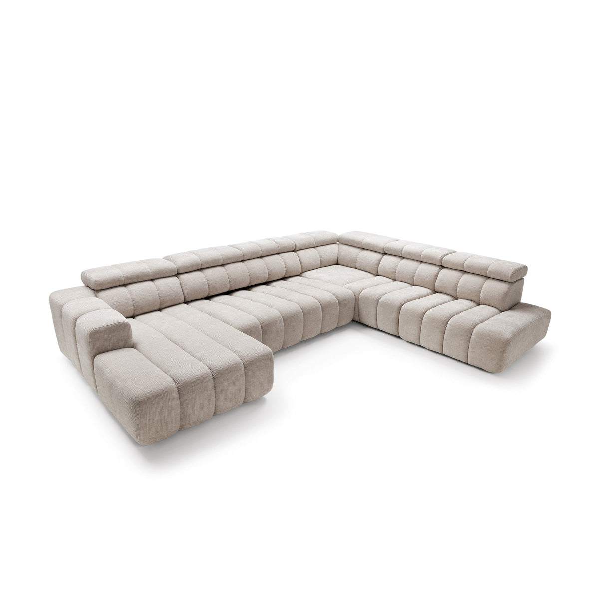 Sofá rinconero PUSZMAN ZÜRICH con asiento extensible eléctrico — LLL-2E-C-1-OTTR — vista 7
