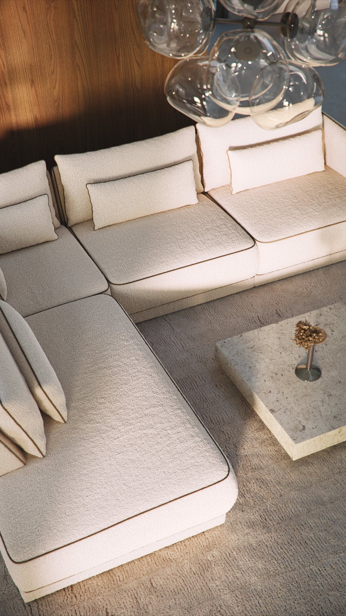 PUSZMAN YVES corner sofa — WOTTL-C-W1-W1A — view 4