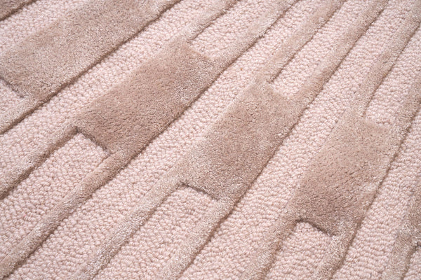 Carpet RADIUS BEIGE (Handmade Collection)