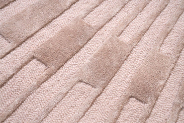 Carpet RADIUS BEIGE (Handmade Collection)