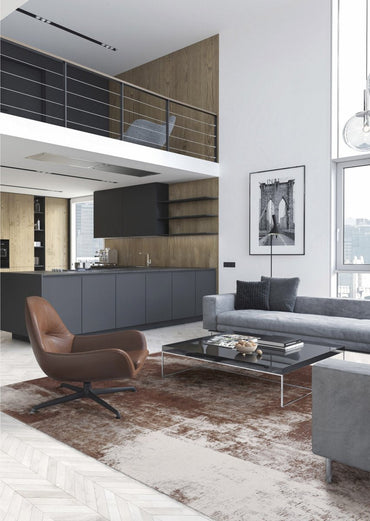Carpet RUST GREY (Magic Collection)