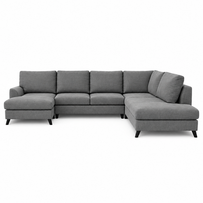 Merlin Sleeping Sofa (U-Shaped Corner) — digital front-view visualization, original upholstery retained