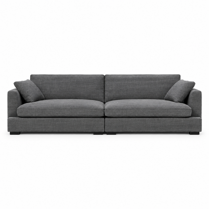 Sofa MOBBY (Four-seater) — digital front-view visualization, original upholstery retained