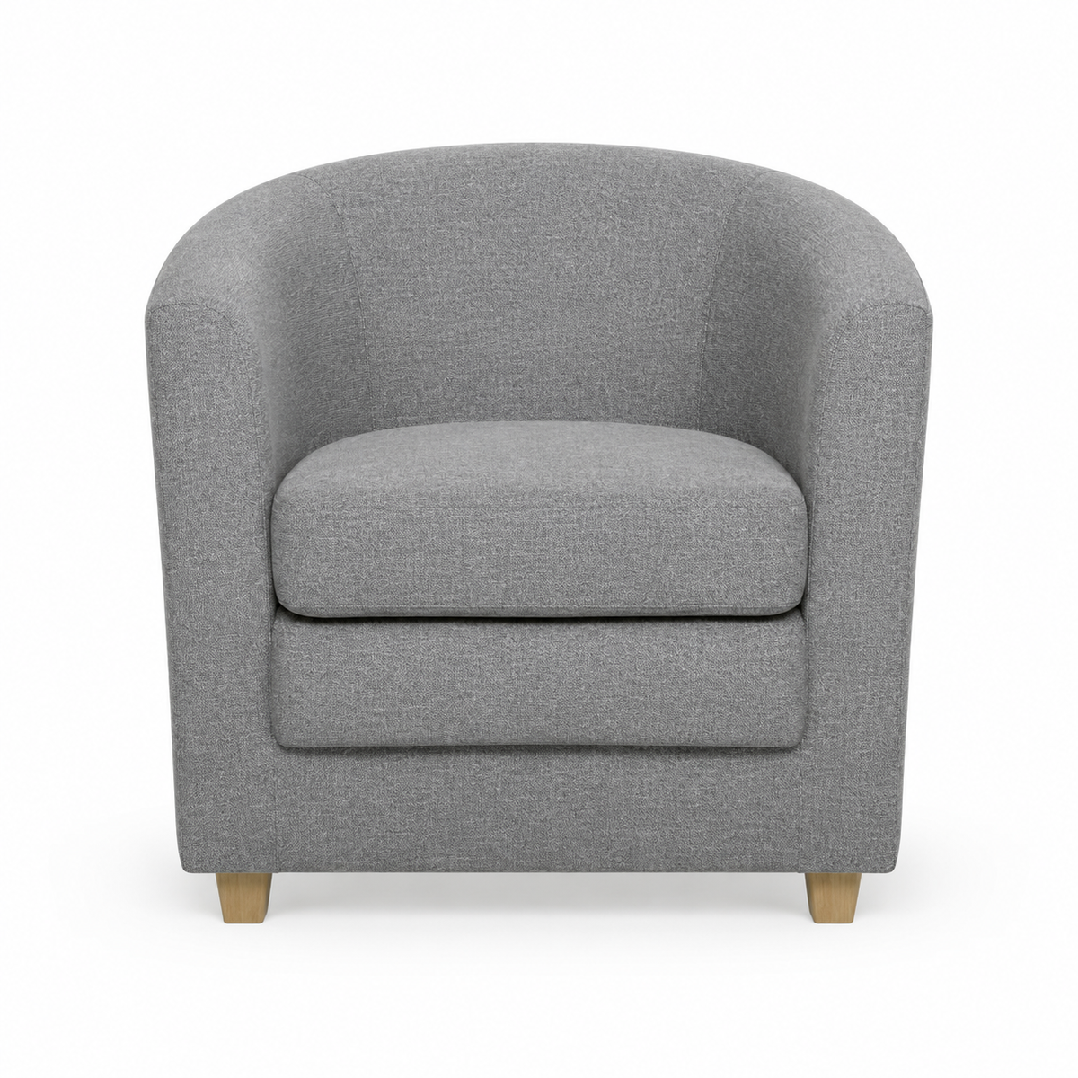 Ben Armchair (Relaxation) — digital front-view visualization; original upholstery retained