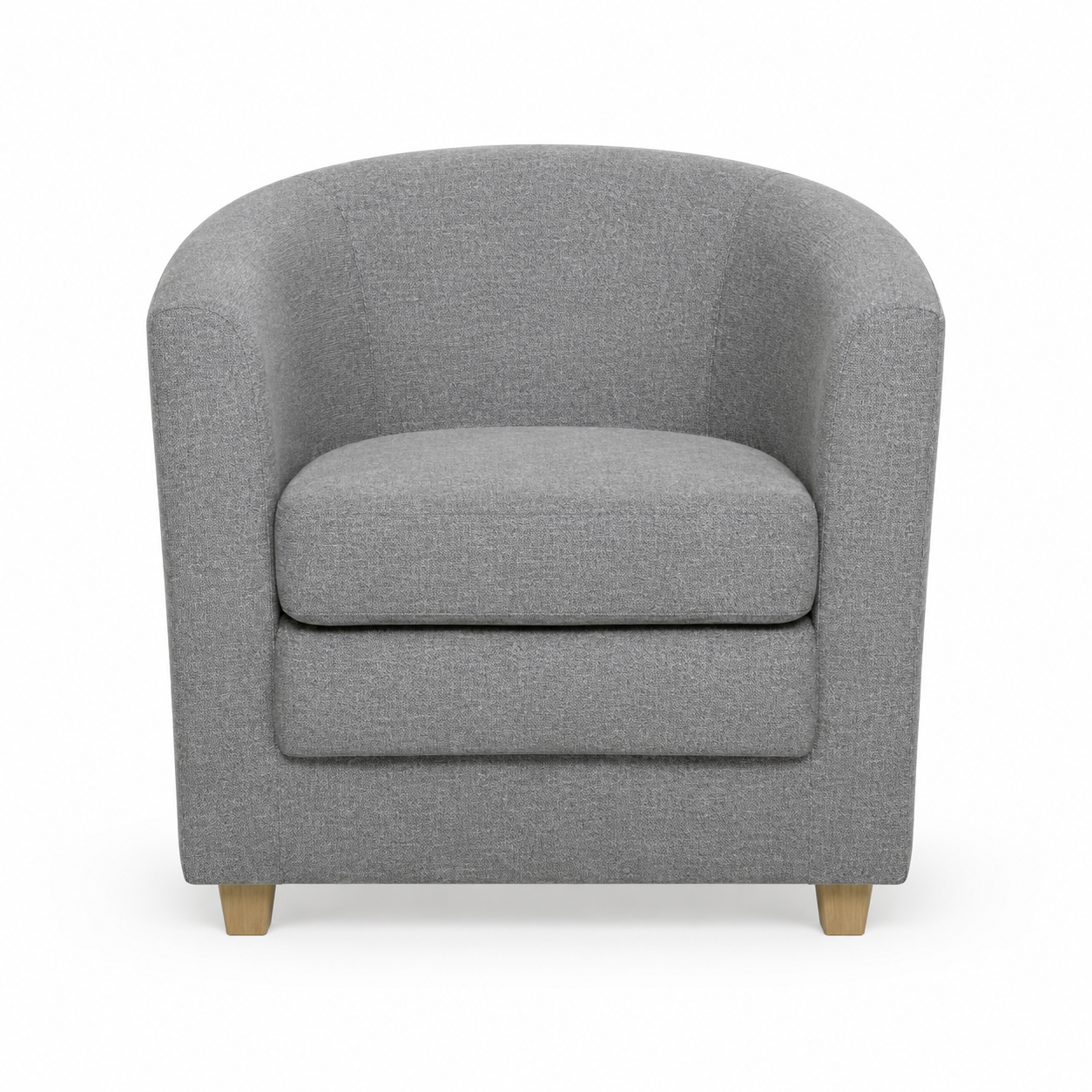 Ben Armchair (Relaxation) — digital front-view visualization; original upholstery retained