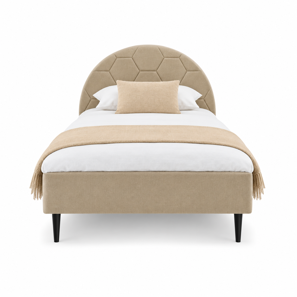 Bed MERCURY (Children's) — digital front-view visualization; original upholstery retained