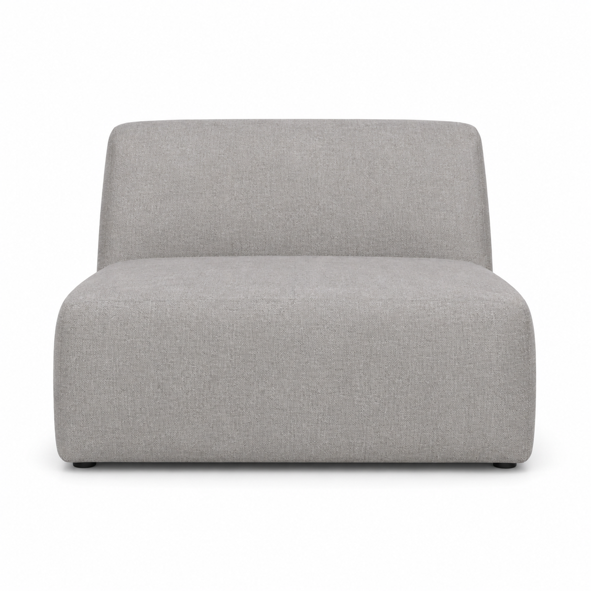 Loft Armchair — digital front-view visualization; original upholstery retained