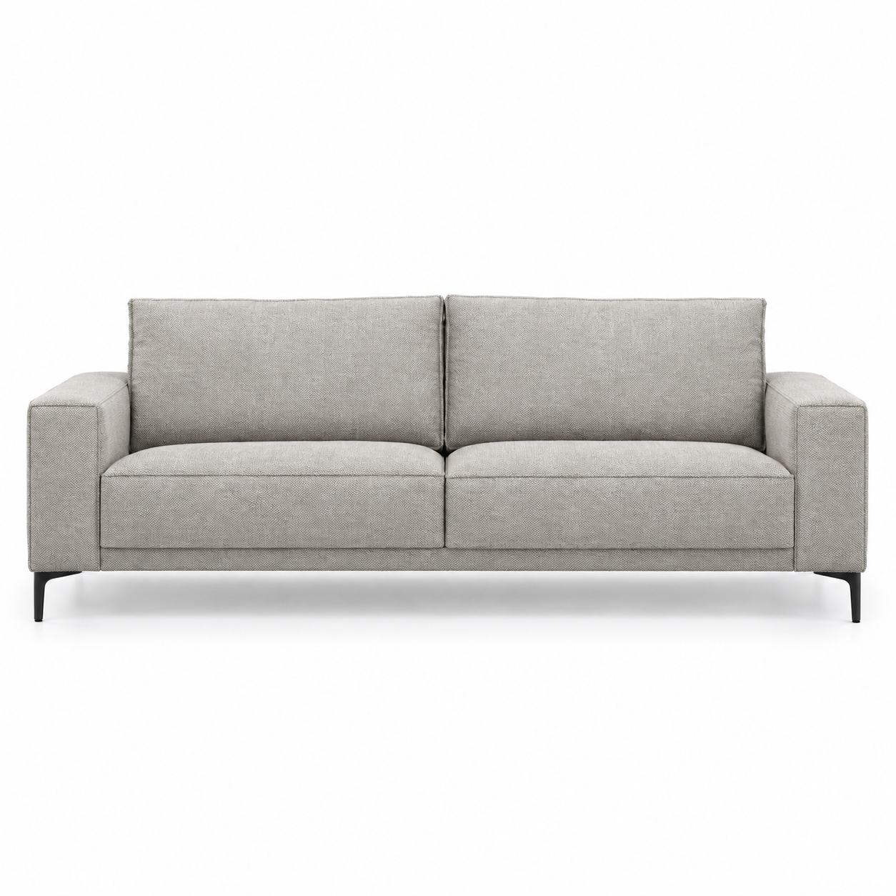 Sofa Copenhagen (Two-and-a-half-seater) — digital front-view visualization in HARRY 8 BEIGE
