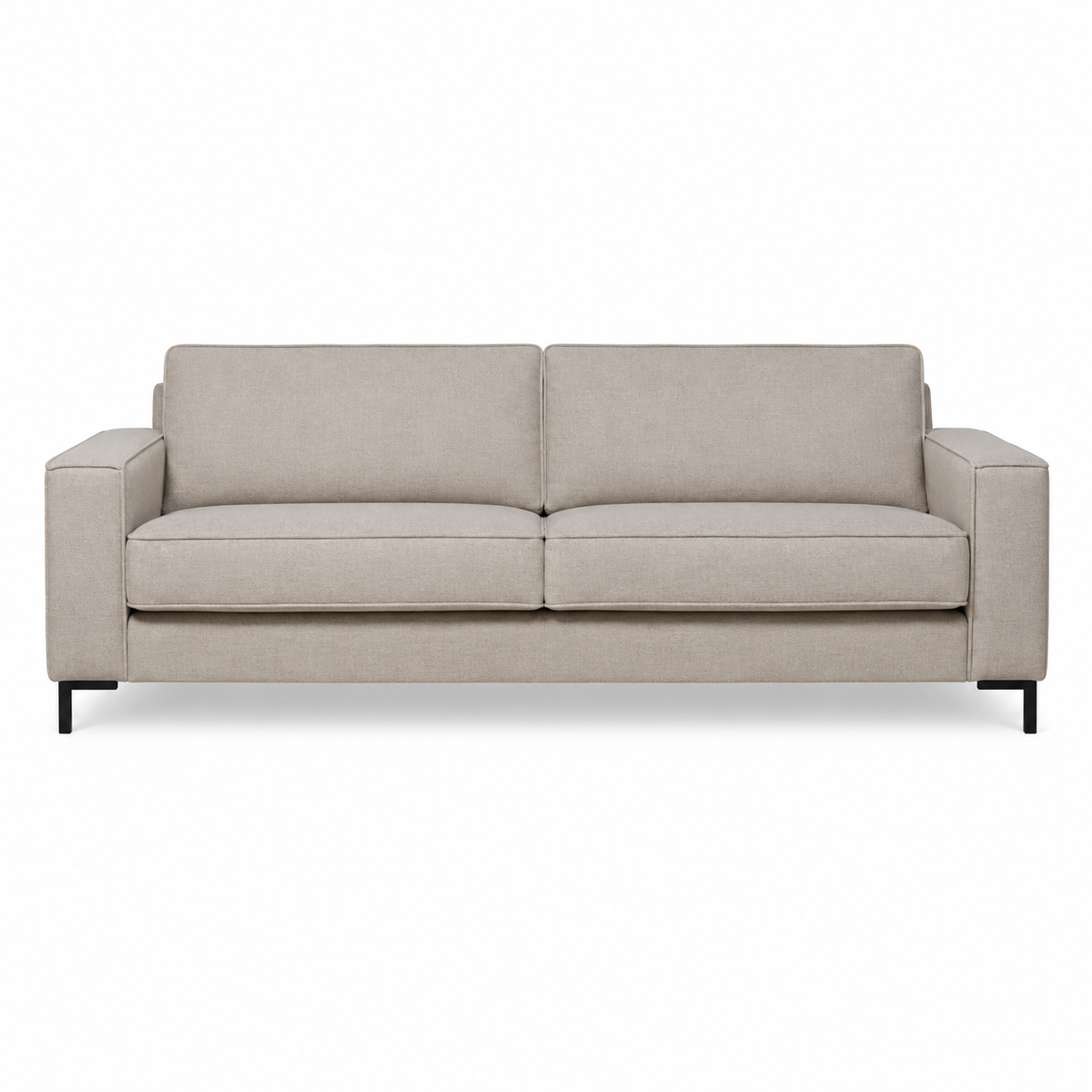 Sofa BETA (Three-seater) — digital front view in original upholstery