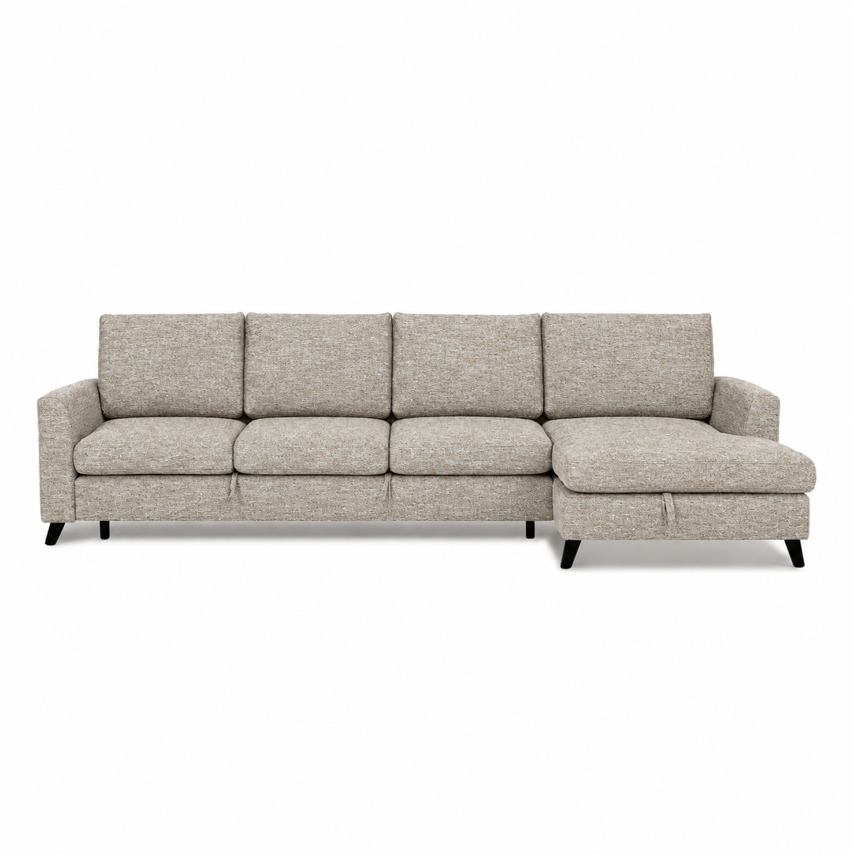 MARIO SLEEPING corner XL sofa — digital upholstery visualisation in TUCKER 8 BEIGE
