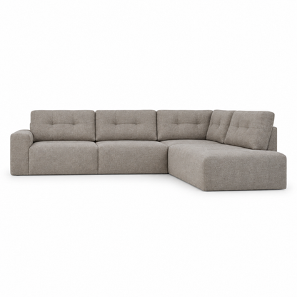 ARSENAL Sofa (Open Corner) (Modular) — digital front view in original upholstery