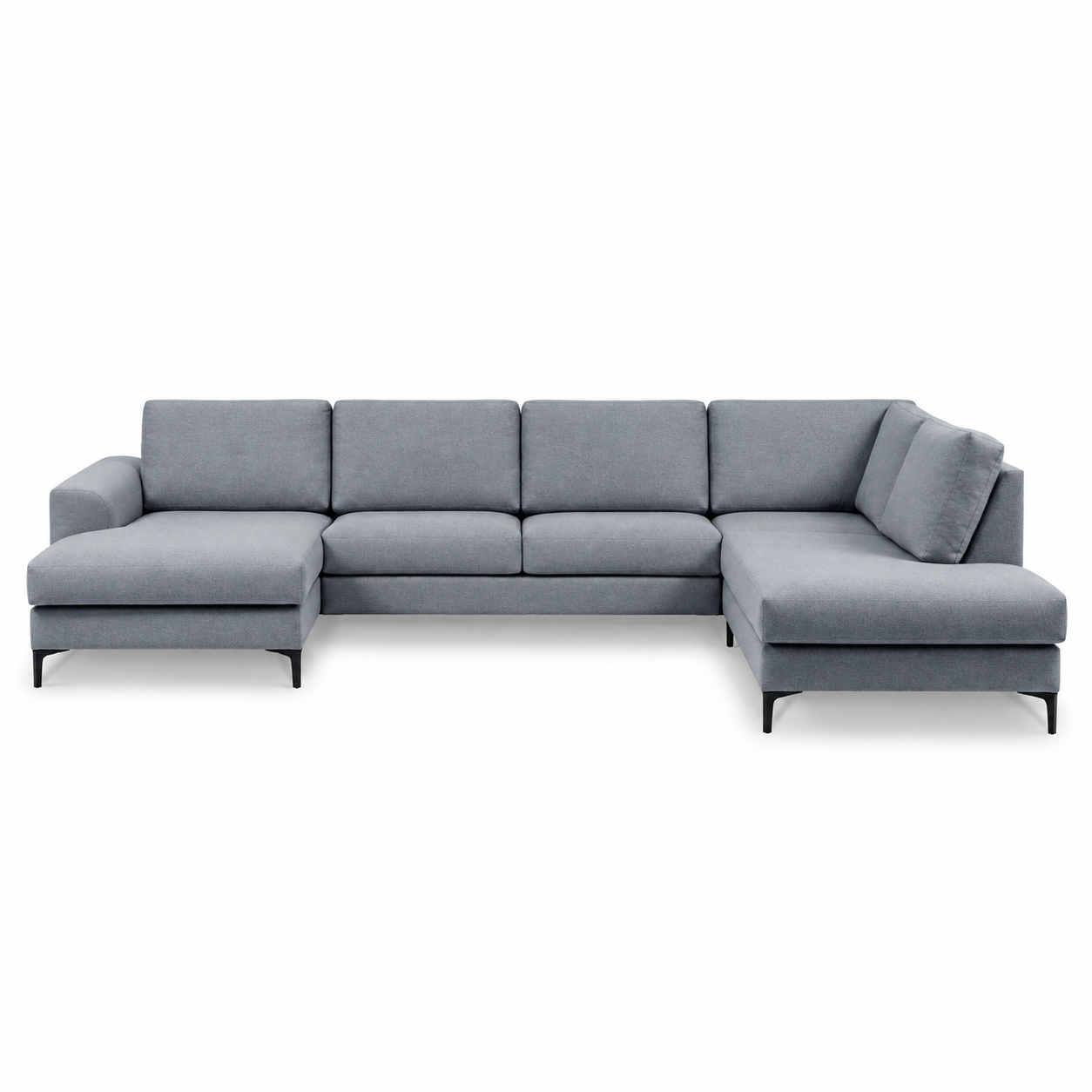 Sofa Henry (U shape) — digital front view in original upholstery