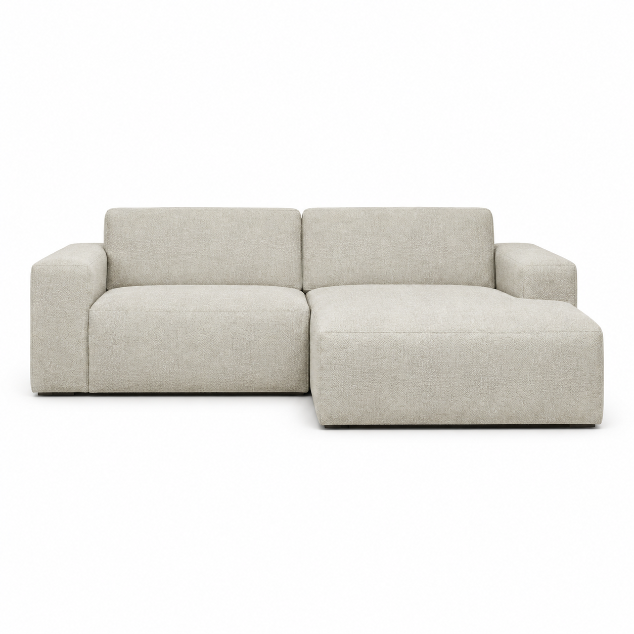 Sofa LOFT (Corner S) (Modular) — digital front view in original upholstery