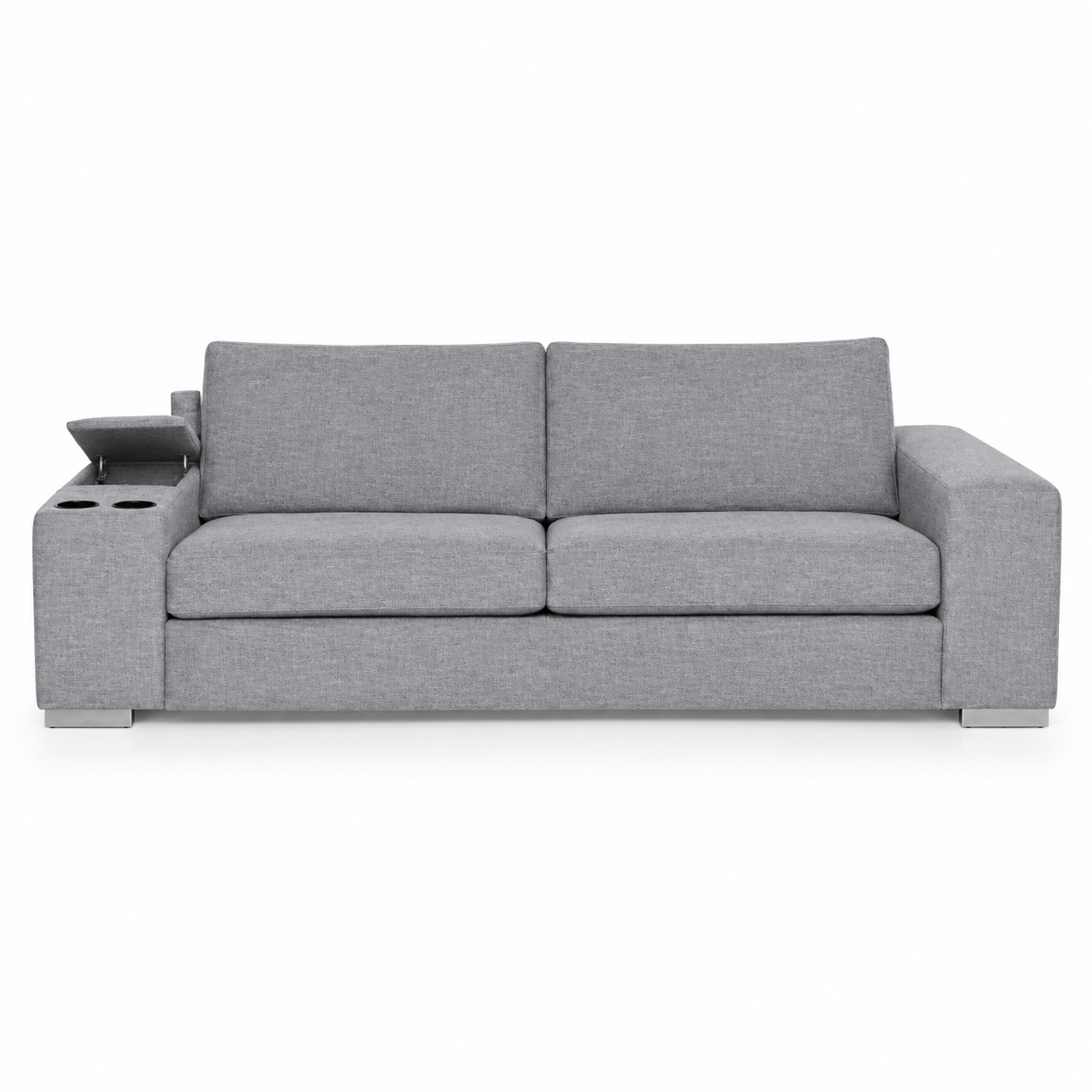 Sofa Modern Living (Three-seater) — digital front view in original upholstery