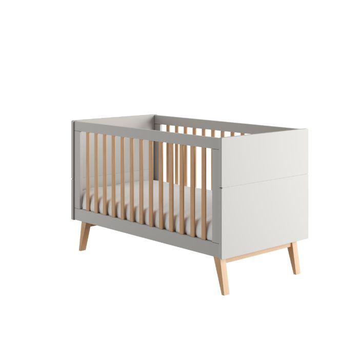 Baby crib 140x70 (Classy Gray collection) — Soft Room, Costa del Sol, Spain
