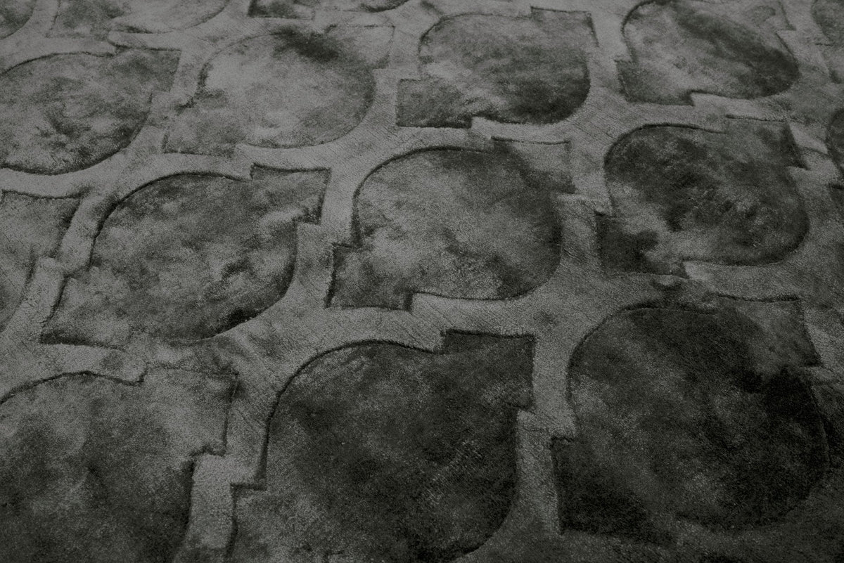 Rug TANGER DARK GRAY (Handmade Collection)