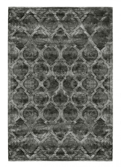 Rug TANGER DARK GRAY (Handmade Collection) — Soft Room, Costa del Sol, Spain