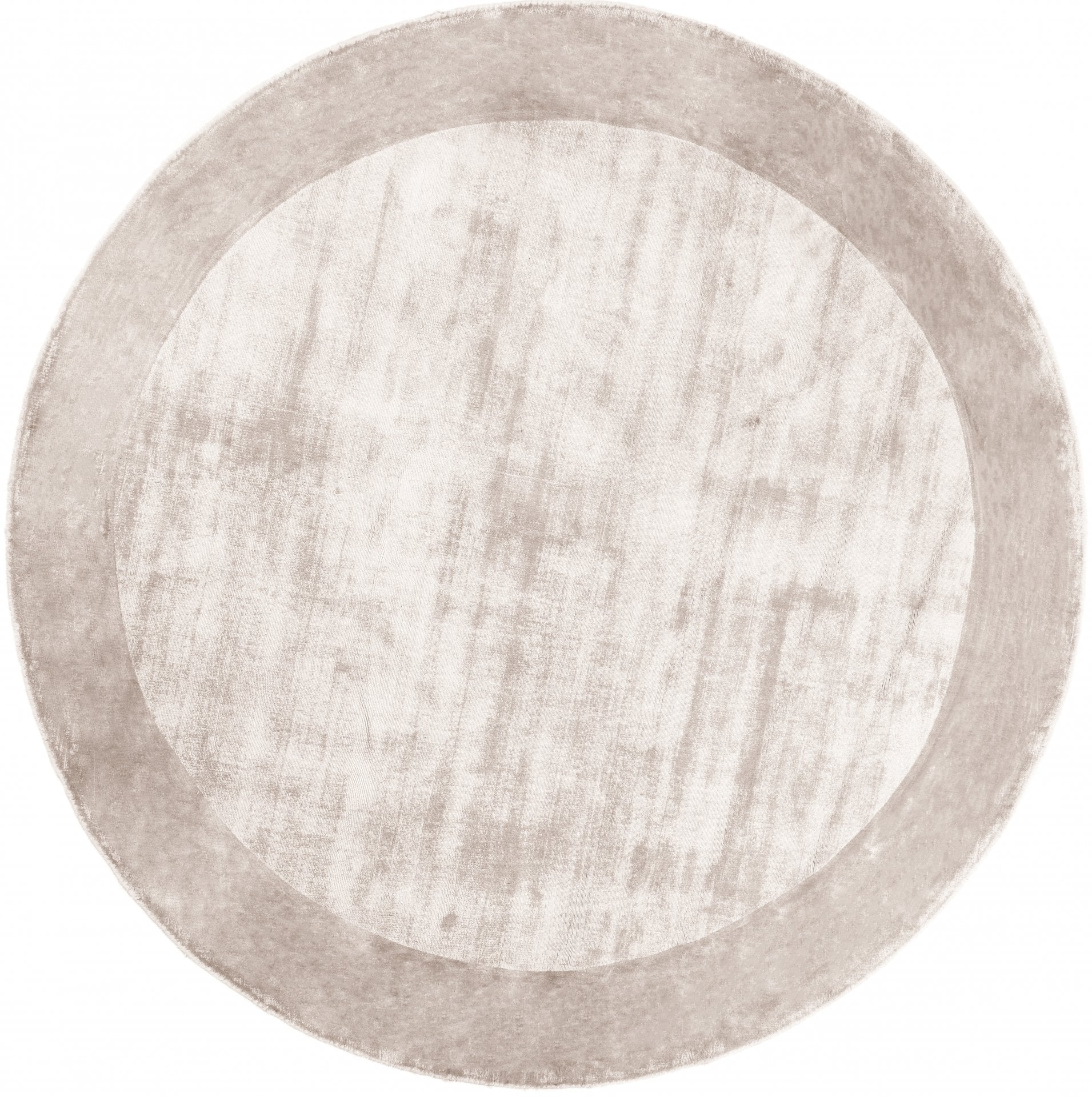 Carpet ROUND TERE SILVER (Handmade Collection) — Soft Room, Costa del Sol, Spain