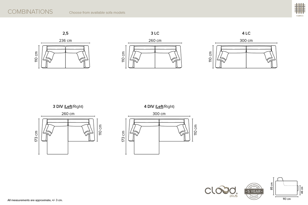 Bellus Cavelle sofa — view 9