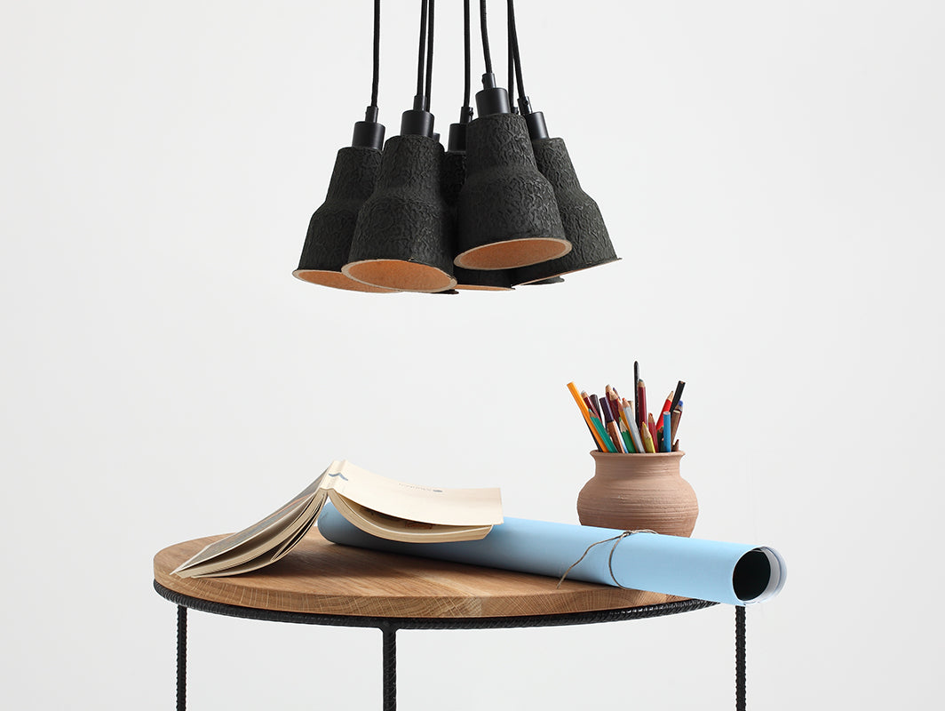CELULO 7 Bundle Black Lamp (ceiling)