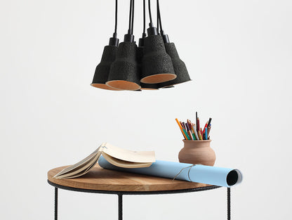 CELULO 7 Bundle Black Lamp (ceiling)