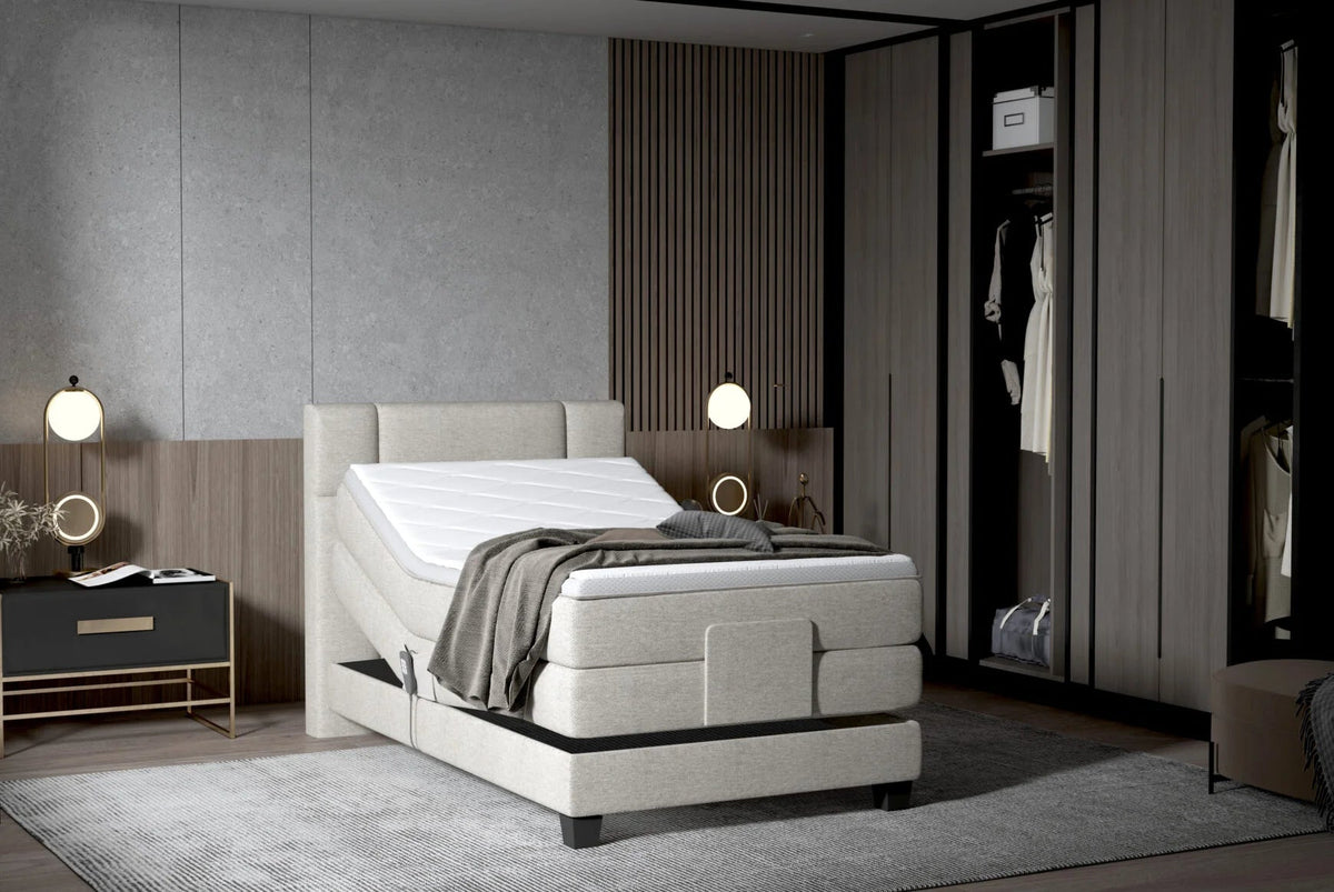 Bed Mildura 100 (Continental)(Electrically adjustable)