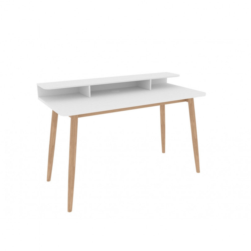Woodman Farsta writing desk (white) — Soft Room, Costa del Sol, Spain