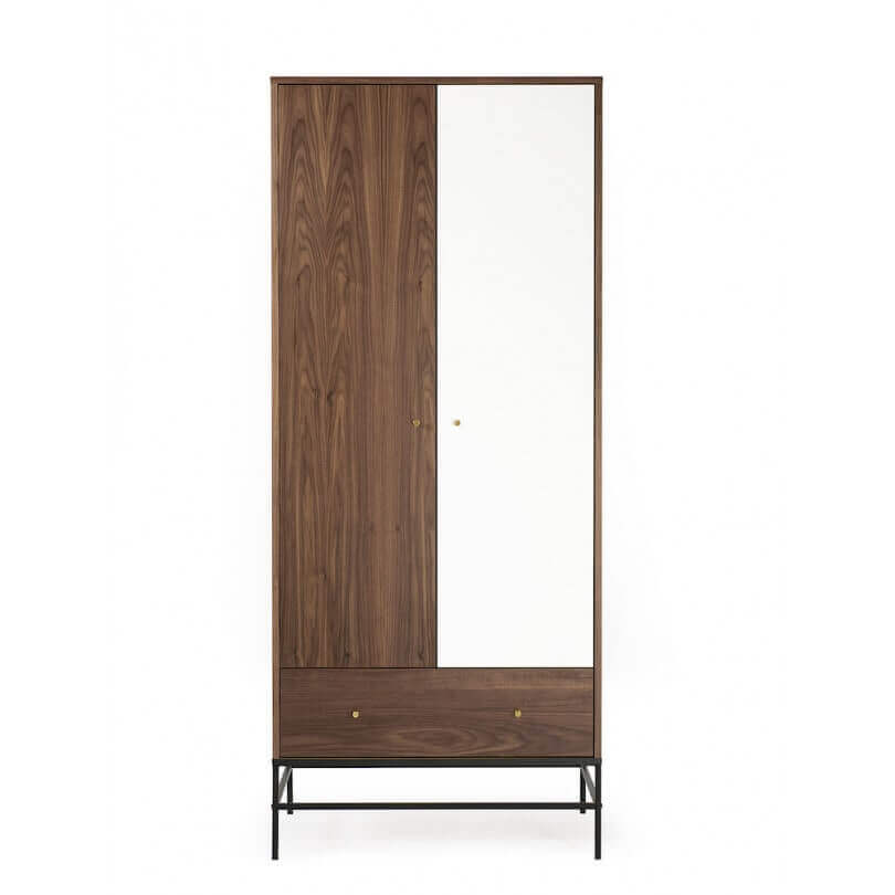 Woodman Armario de ropa Flora (nogal/blanco) — Soft Room, Costa del Sol, España