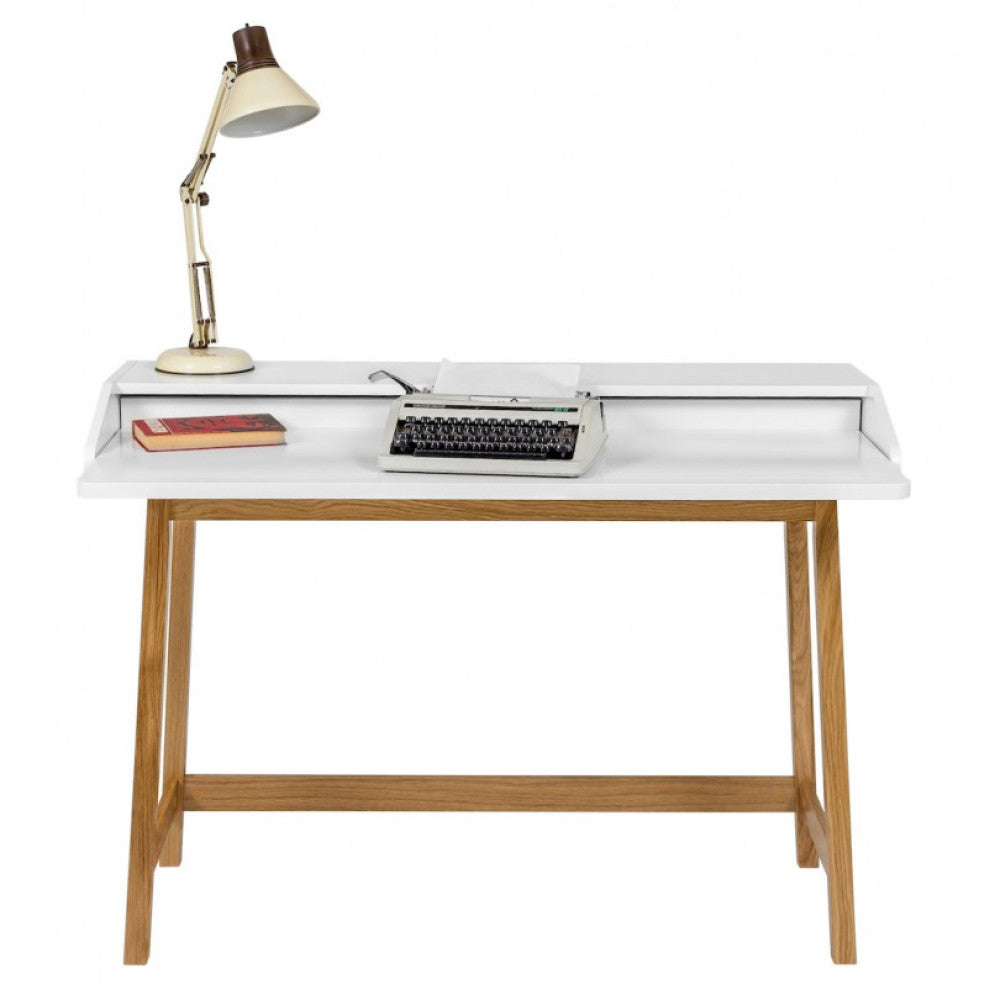 ST James Compact Writing Desk (White)